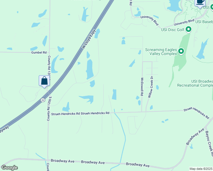map of restaurants, bars, coffee shops, grocery stores, and more near 2200 Turpin Lane in Evansville