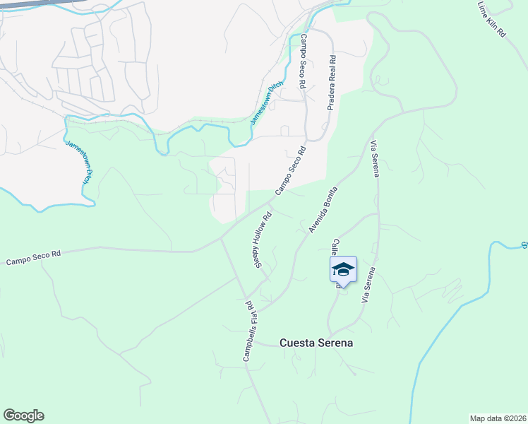 map of restaurants, bars, coffee shops, grocery stores, and more near 18220 Sleepy Hollow Road in Sonora
