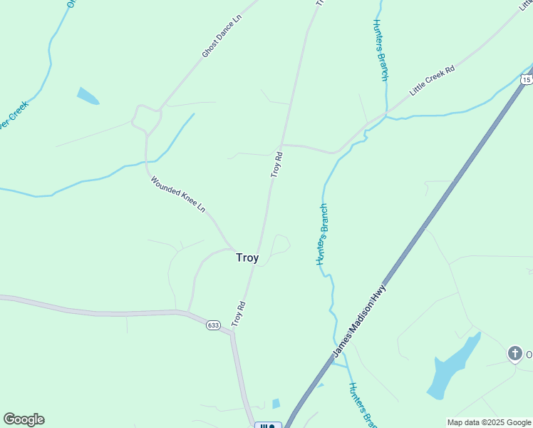 map of restaurants, bars, coffee shops, grocery stores, and more near 846 Troy Road in Troy