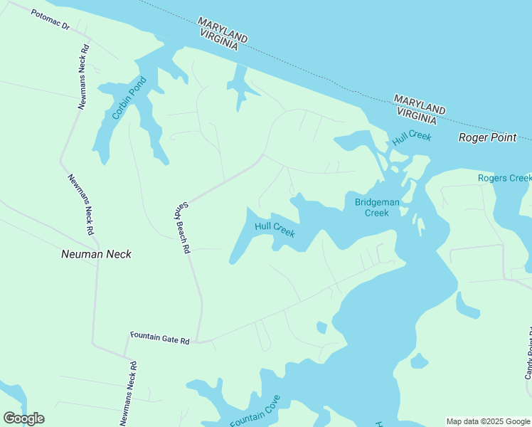 map of restaurants, bars, coffee shops, grocery stores, and more near 101 Starboard Court in Heathsville