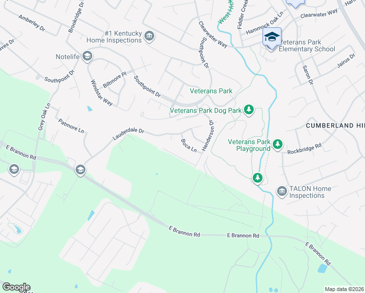 map of restaurants, bars, coffee shops, grocery stores, and more near 4720 Boca Lane in Lexington
