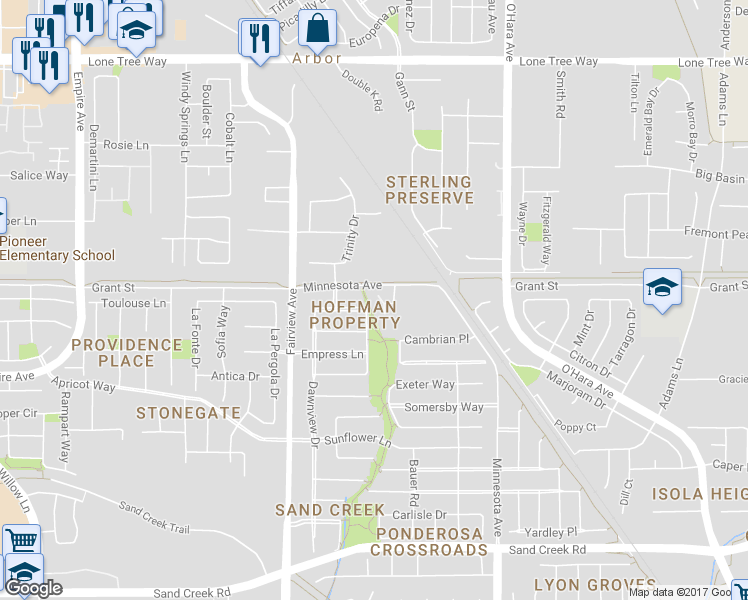 map of restaurants, bars, coffee shops, grocery stores, and more near 1970 Saint Martins Place in Brentwood