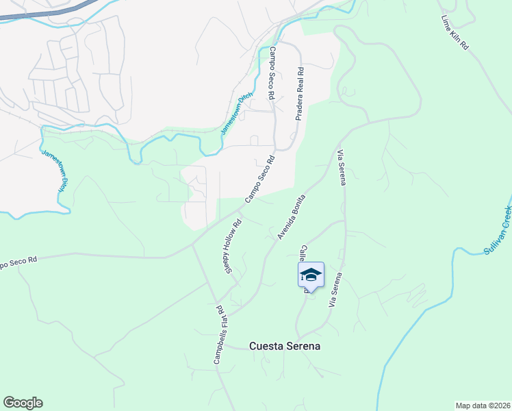 map of restaurants, bars, coffee shops, grocery stores, and more near 18220 Sleepy Hollow Road in Sonora