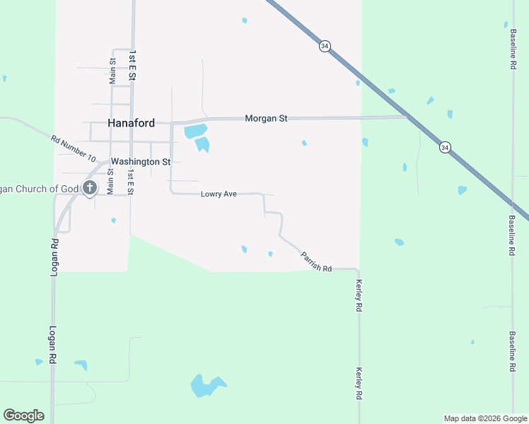 map of restaurants, bars, coffee shops, grocery stores, and more near 6101 Hazel Street in West Frankfort