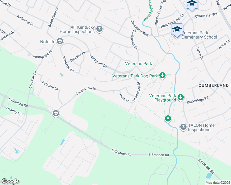 map of restaurants, bars, coffee shops, grocery stores, and more near 4720 Boca Lane in Lexington