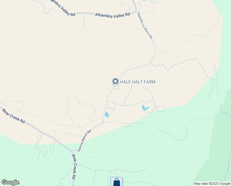 map of restaurants, bars, coffee shops, grocery stores, and more near 2251 Rancho Del Lago Road in Martinez