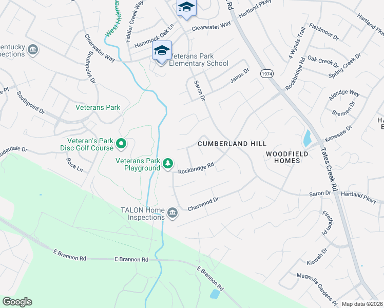 map of restaurants, bars, coffee shops, grocery stores, and more near 4540 Longbridge Lane in Lexington