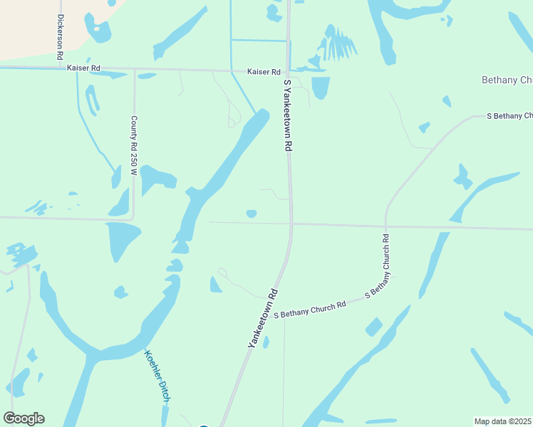 map of restaurants, bars, coffee shops, grocery stores, and more near 2100 West Eble Road in Boonville