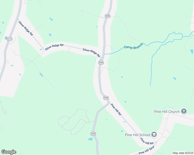 map of restaurants, bars, coffee shops, grocery stores, and more near 1295 State Highway 599 in Jeffersonville