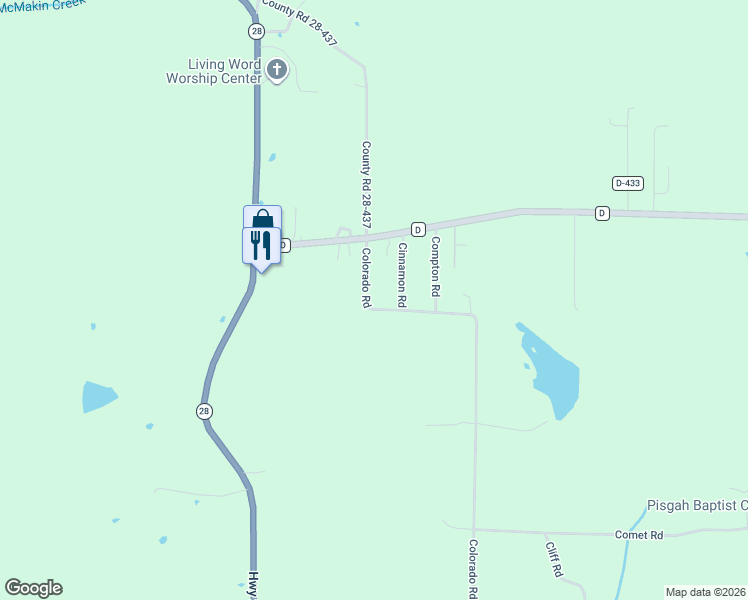 map of restaurants, bars, coffee shops, grocery stores, and more near 13860 Colorado Road in Dixon