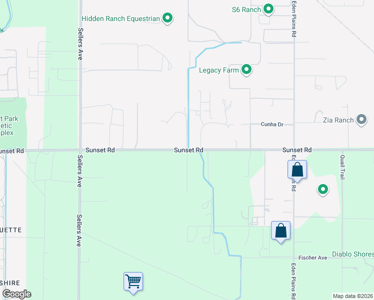 map of restaurants, bars, coffee shops, grocery stores, and more near 1539 Sunset Road in Brentwood