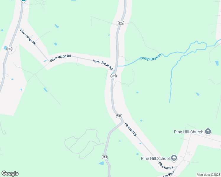 map of restaurants, bars, coffee shops, grocery stores, and more near 1295 State Highway 599 in Jeffersonville