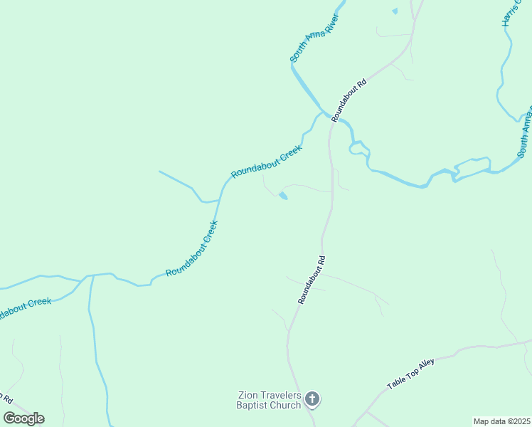 map of restaurants, bars, coffee shops, grocery stores, and more near 4401 Roundabout Road in Louisa