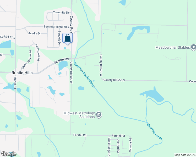 map of restaurants, bars, coffee shops, grocery stores, and more near 5639 Sharon Road in Newburgh
