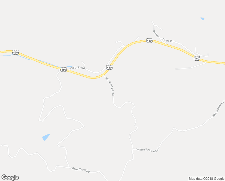 map of restaurants, bars, coffee shops, grocery stores, and more near Cold Iron Fork Road in Frenchburg