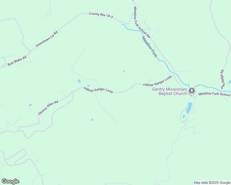 map of restaurants, bars, coffee shops, grocery stores, and more near Hilltop-Sanger Loop in Oak Hill