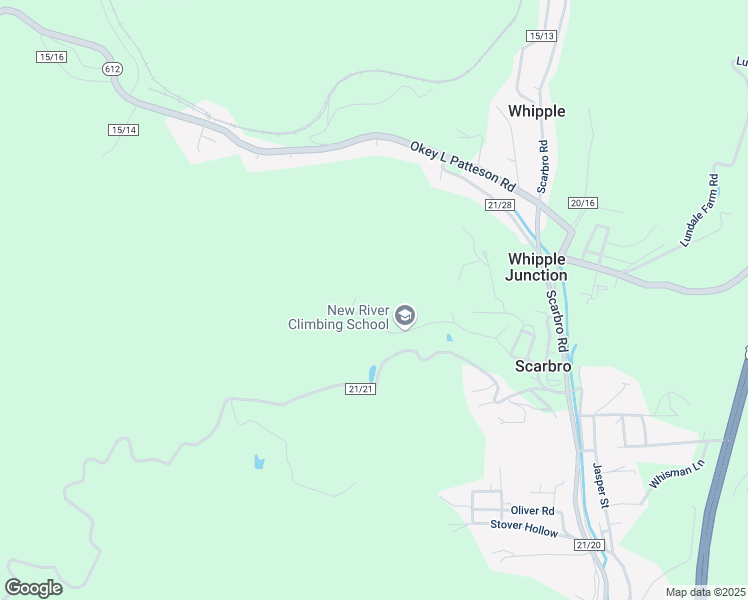 map of restaurants, bars, coffee shops, grocery stores, and more near 384 Dove Road in Scarbro