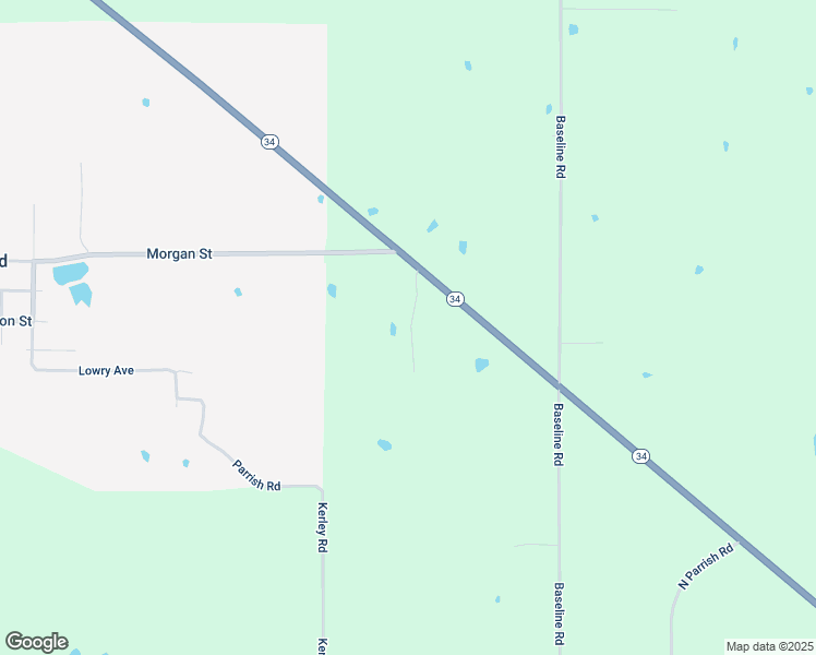 map of restaurants, bars, coffee shops, grocery stores, and more near 17796 Illinois 34 in Thompsonville