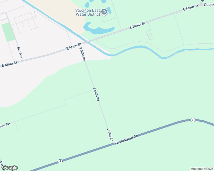 map of restaurants, bars, coffee shops, grocery stores, and more near 1358 South Gillis Road in Stockton