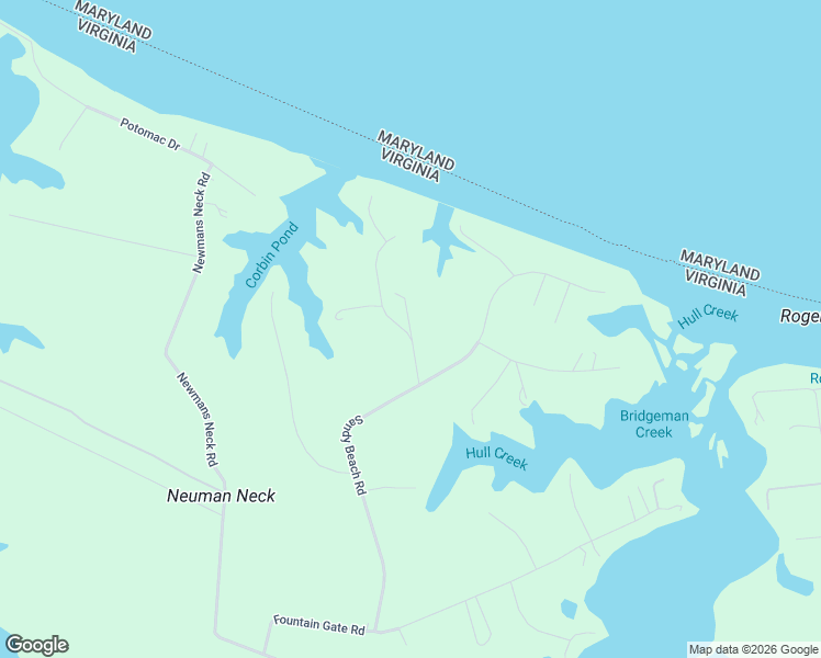 map of restaurants, bars, coffee shops, grocery stores, and more near 185-183 Neumans Road in Heathsville