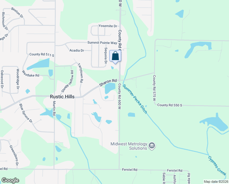 map of restaurants, bars, coffee shops, grocery stores, and more near 5500 Lakeside Drive in Newburgh