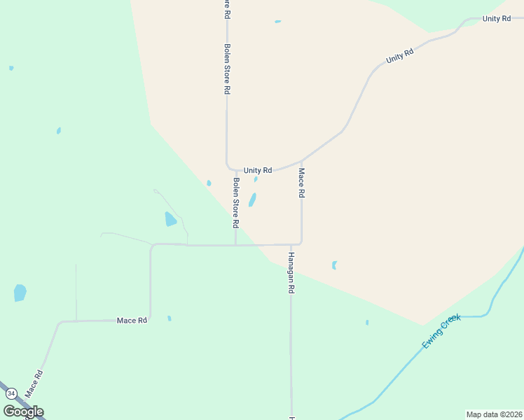 map of restaurants, bars, coffee shops, grocery stores, and more near 3897 Bolen Store Road in Thompsonville