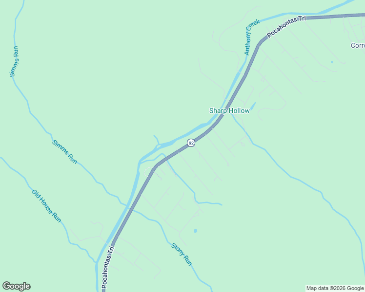 map of restaurants, bars, coffee shops, grocery stores, and more near 14155 West Virginia 92 in White Sulphur Springs
