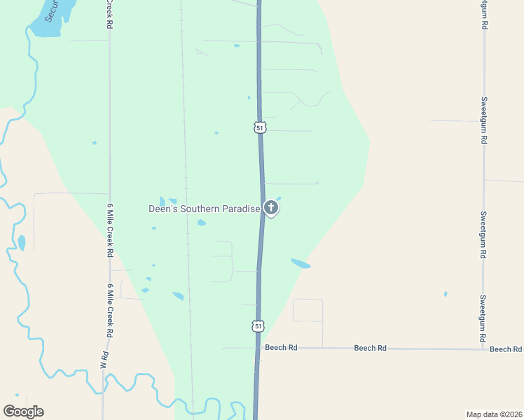 map of restaurants, bars, coffee shops, grocery stores, and more near 280 Idylewild Road in Du Quoin