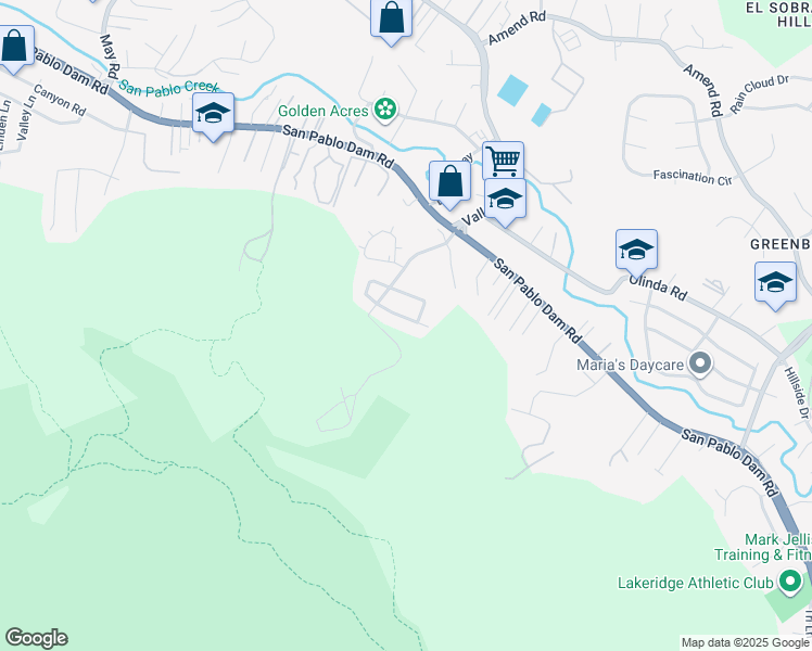 map of restaurants, bars, coffee shops, grocery stores, and more near 5470 Lenora Road in Richmond