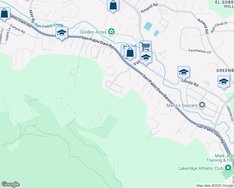 map of restaurants, bars, coffee shops, grocery stores, and more near 5470 Lenora Road in Richmond