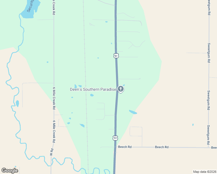 map of restaurants, bars, coffee shops, grocery stores, and more near 280 Idylewild Road in Du Quoin