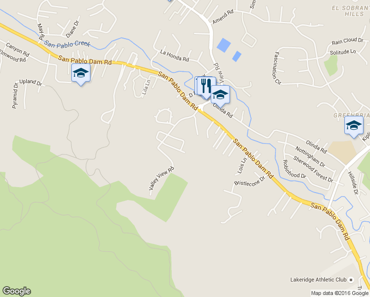 map of restaurants, bars, coffee shops, grocery stores, and more near 5489 Allison Lane in Richmond