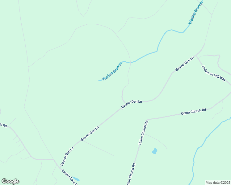map of restaurants, bars, coffee shops, grocery stores, and more near 16185 Watley Creek Court in Beaverdam