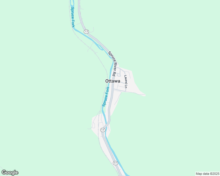 map of restaurants, bars, coffee shops, grocery stores, and more near 23541 Spruce River Road in Ottawa