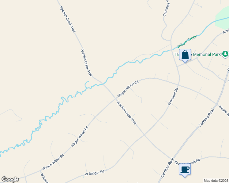 map of restaurants, bars, coffee shops, grocery stores, and more near 1452 Wagon Wheel Road in Moffat
