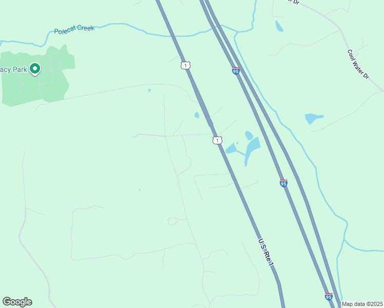 map of restaurants, bars, coffee shops, grocery stores, and more near 22265 Telegraph Road in Ruther Glen