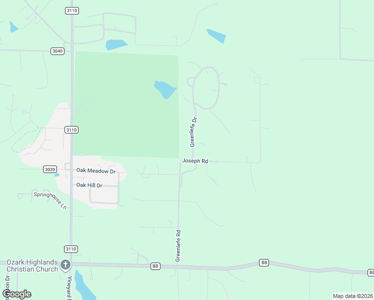 map of restaurants, bars, coffee shops, grocery stores, and more near 10565 Greenlefe Drive in Rolla