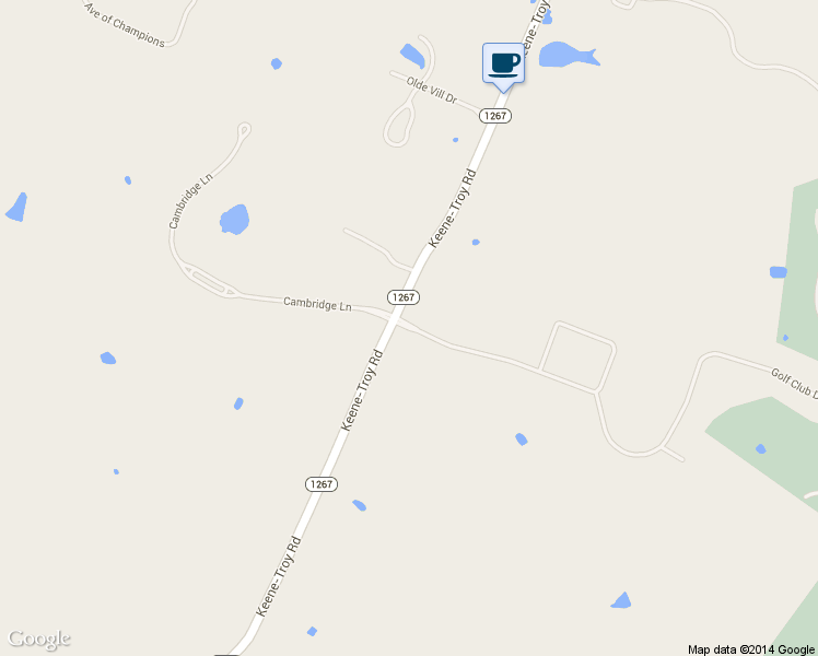 map of restaurants, bars, coffee shops, grocery stores, and more near 555 East Cambridge Lane in Nicholasville