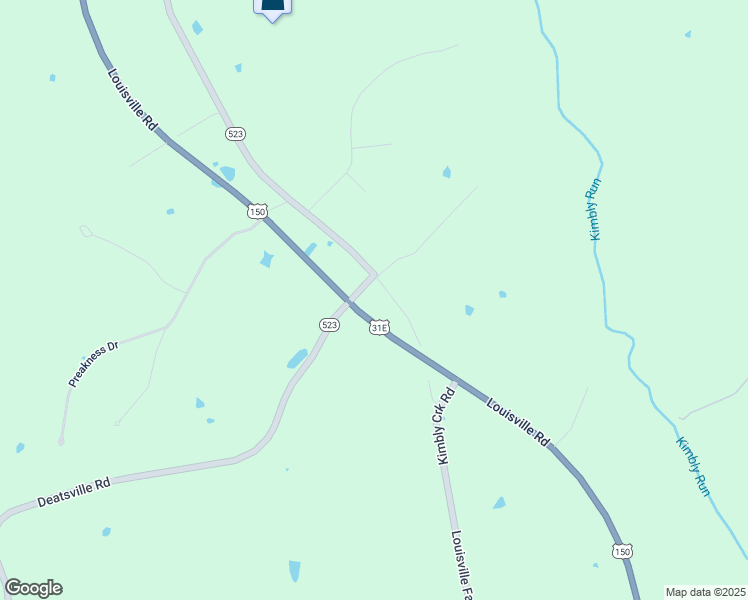 map of restaurants, bars, coffee shops, grocery stores, and more near 7898 Deatsville Road in Coxs Creek