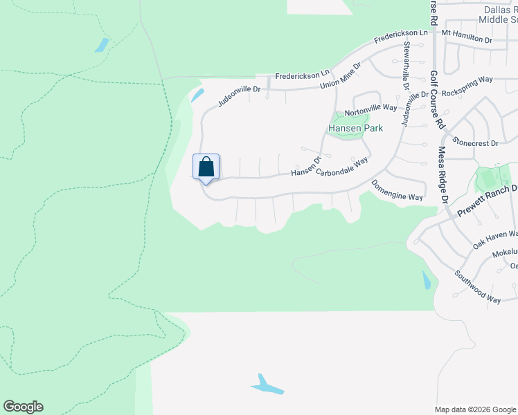 map of restaurants, bars, coffee shops, grocery stores, and more near 5199 Ramsdell Court in Antioch