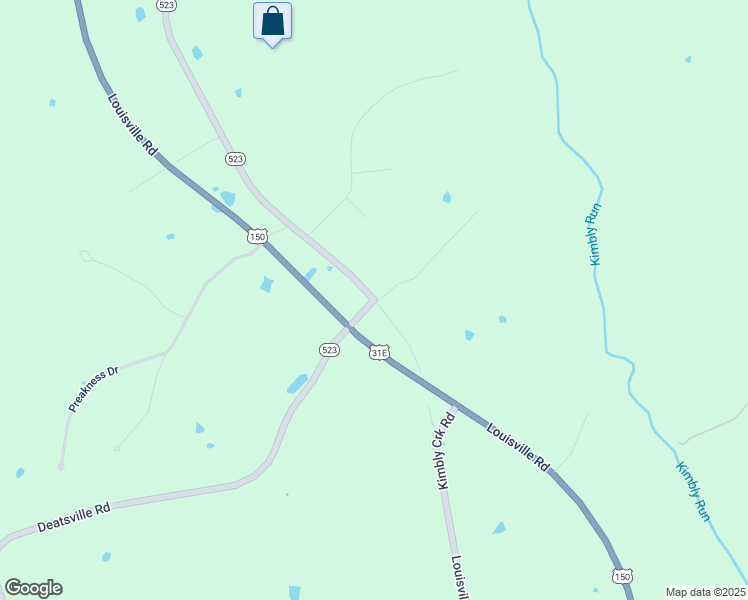 map of restaurants, bars, coffee shops, grocery stores, and more near 7898 Deatsville Road in Coxs Creek