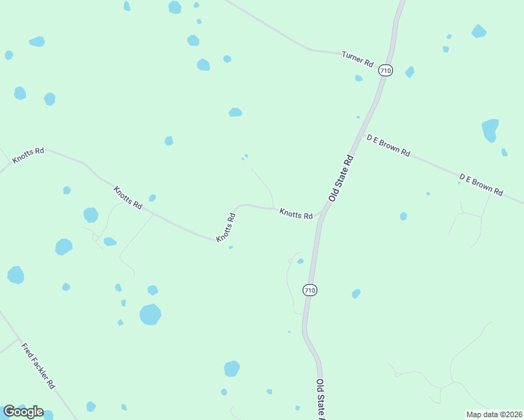 map of restaurants, bars, coffee shops, grocery stores, and more near Knotts Road in Brandenburg