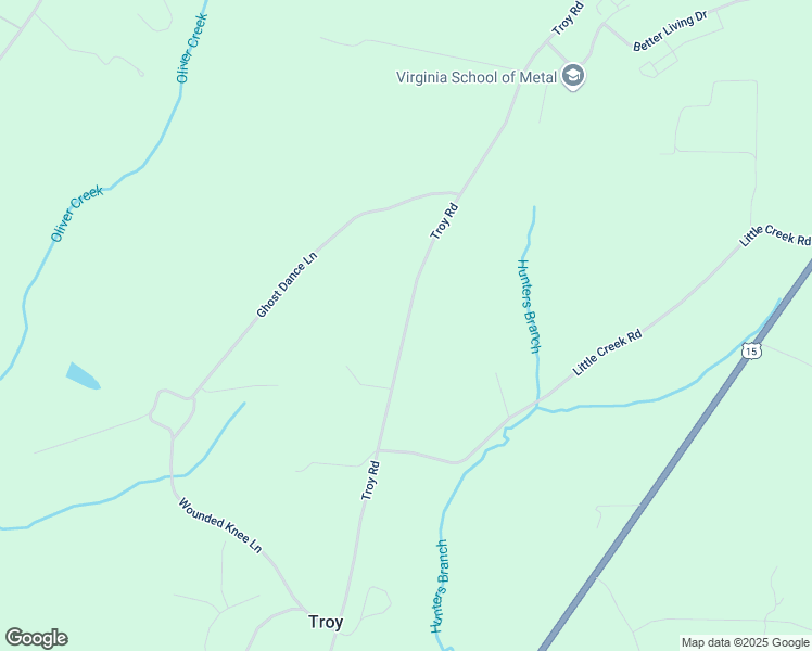 map of restaurants, bars, coffee shops, grocery stores, and more near Troy Road in Troy