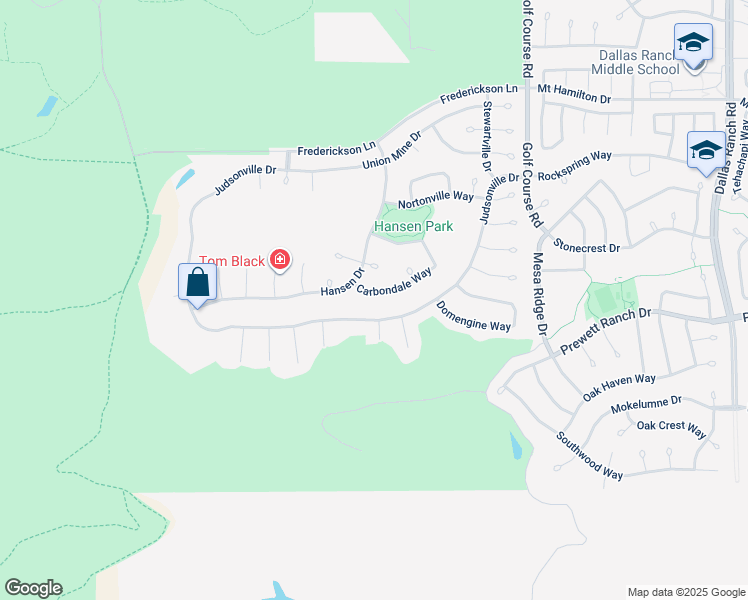 map of restaurants, bars, coffee shops, grocery stores, and more near 5065 Carbondale Way in Antioch