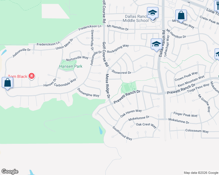 map of restaurants, bars, coffee shops, grocery stores, and more near 5057 Mesa Ridge Drive in Antioch