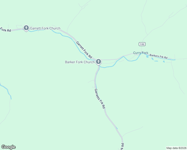 map of restaurants, bars, coffee shops, grocery stores, and more near 3680 Garrett's Fork Road in Chapmanville