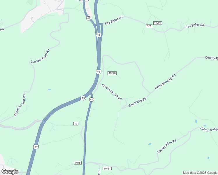map of restaurants, bars, coffee shops, grocery stores, and more near 83 Greenville Road in Oak Hill