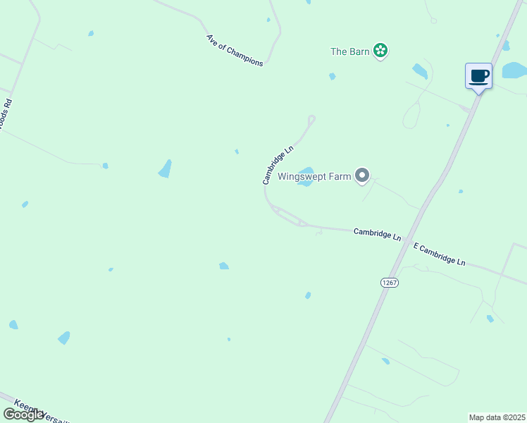 map of restaurants, bars, coffee shops, grocery stores, and more near 121 Cambridge Lane in Nicholasville