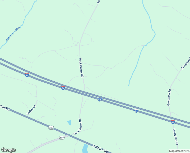 map of restaurants, bars, coffee shops, grocery stores, and more near 324 Woodland Drive in Louisa