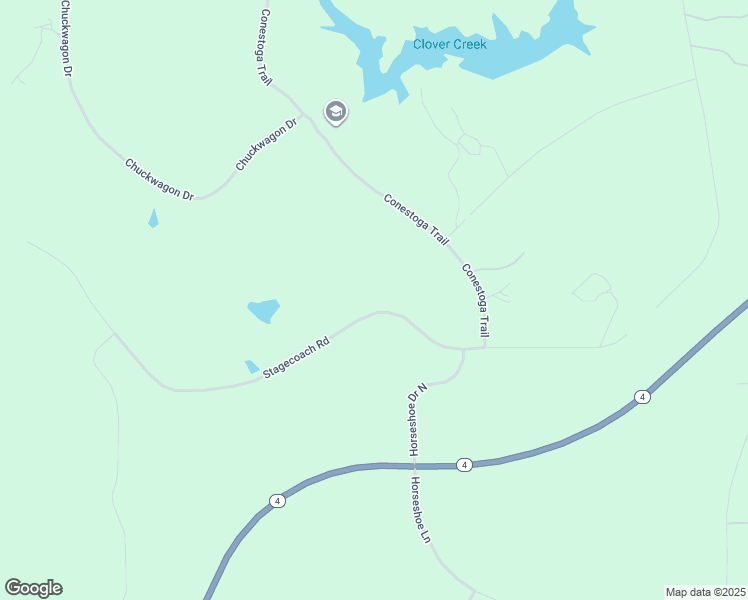 map of restaurants, bars, coffee shops, grocery stores, and more near 2599 Stagecoach Road in Copperopolis